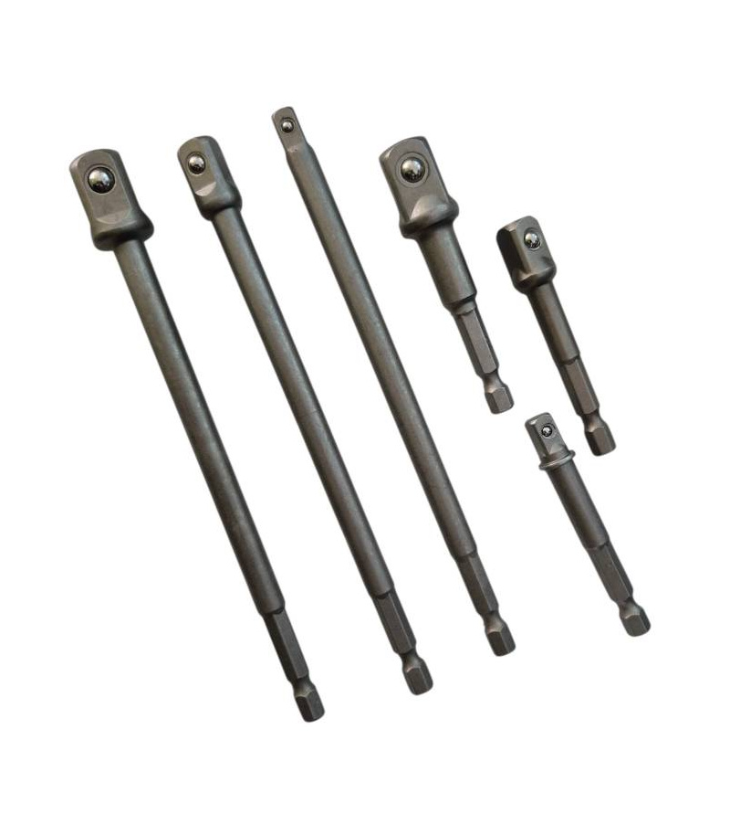 ست 6 عددی رابط آداپتور سر دریلی بکس خور درایو 1/2-3/8-1/4 اینچ GW TOOLS