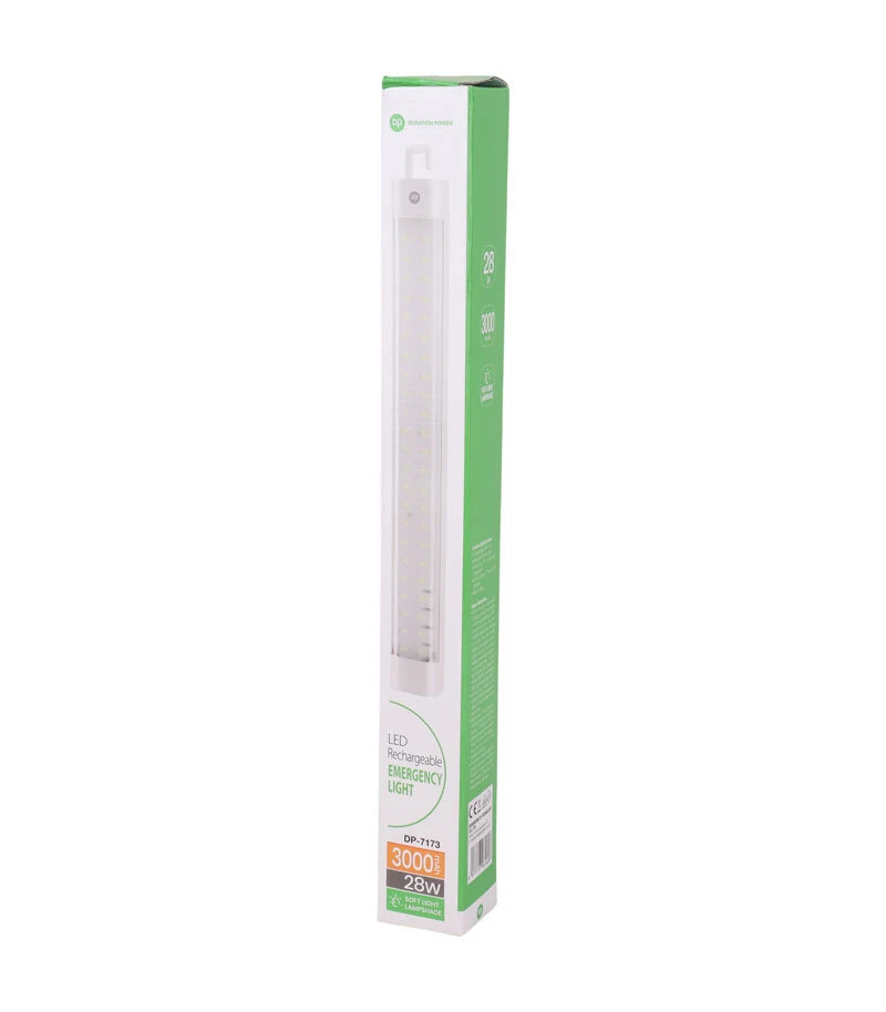 چراغ شارژی 28 وات باتری 3000mAh اضطراری DP مدل DP-7173