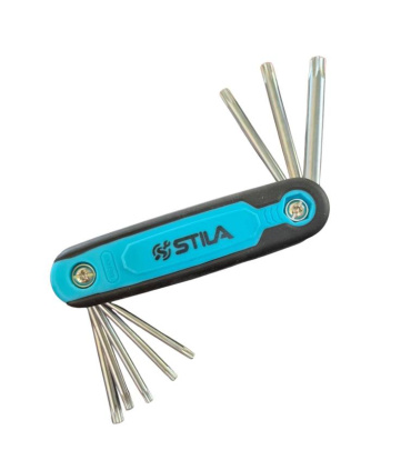 آچار آلن 8 عددی ستاره T چاقویی استیلا STILA مدل 8T