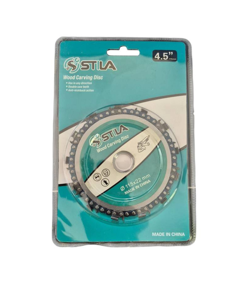 صفحه تیغ زنجیری مینی فرز سایز 115 میلیمتر ( چوب بر زنجیری ) استیلا STILA مدل 11500