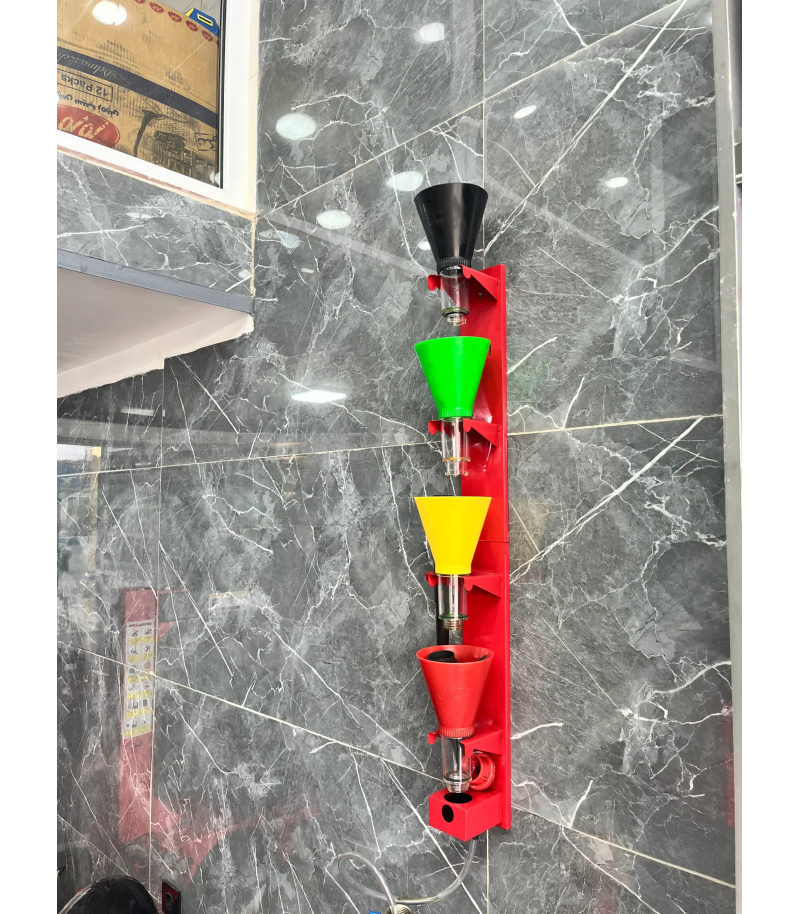 ست قیف روغن 17 پارچه با استند KMTOOLS مدل T17E