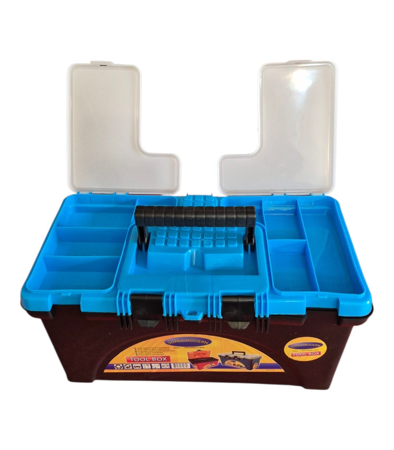 جعبه ابزار پلاستیکی MODERN مدل 15 (بزرگ)