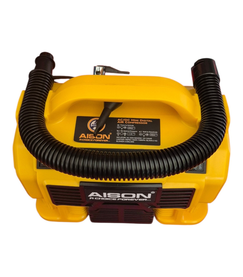 کمپرسور باد دیجیتال و بلوئر AC220 / DC12 ولت ایسون AISON مدل AI-C2123