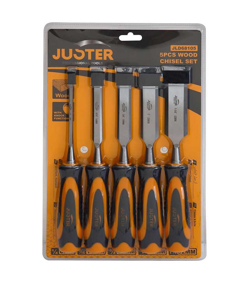 ست 5 عددی مغار ضربه خور 6 تا 32 حرفه ای جاستر JUSTER مدل JLD68105