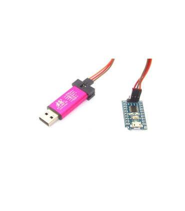 پروگرامر کوچک ST-Link V2 ویژه میکروهای STM8 و STM32