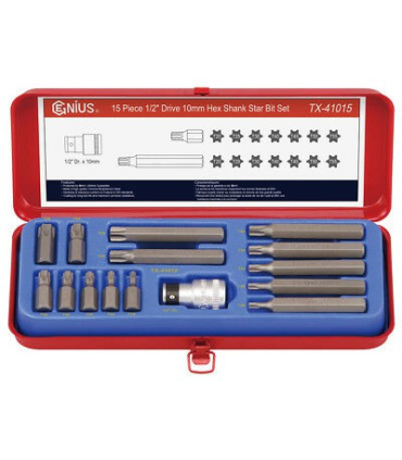 جعبه بیت ستاره ای 15پارچه جنیوس مدل GENIUS TX-41015