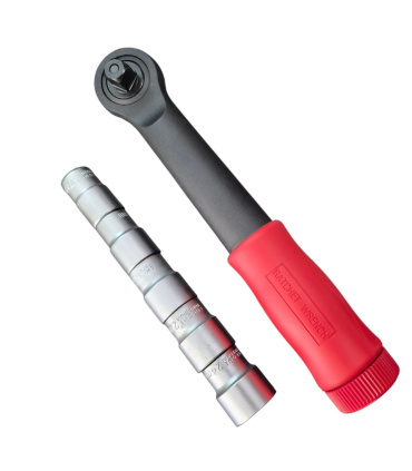ست 6 عددی دسته بکس جغجغه درایو 1/2 اینچ بهمراه بکس سان تولز SUN TOOLS