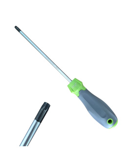 پیچ گوشتی ستاره ای T30 دسته TPR حرفه‌ ای آویزدار CRASMAN مدل CR135 تایوان