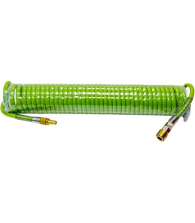 شلنگ / شیلنگ باد فنری طول 10 متر سایز 12*8 کوپلینگ اتومات کراسمن CRASMAN مدل CR-179 تایوان