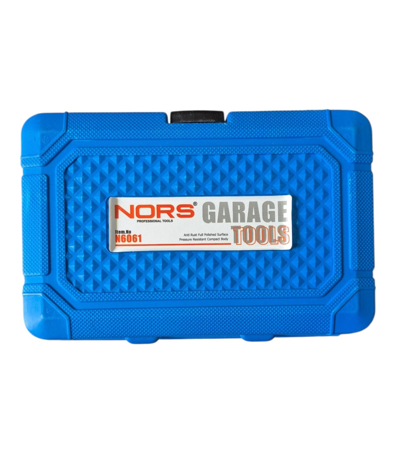 آچار رینگی 6عددی چاکدار چپقی درایو 1/2 اینچ نورس NORS مدل N6061
