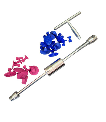 ابزار صافکاری تقه ای تگرگ کش چسبی بهمراه متعلقات نورس NORS مدل N4020