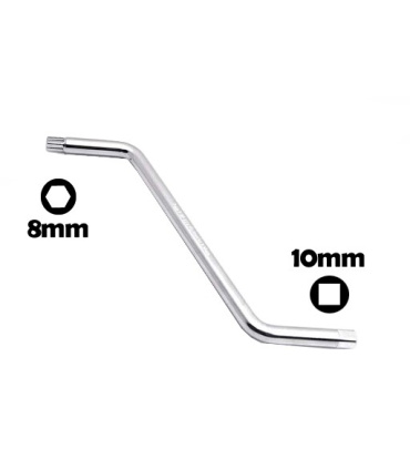 آچار کارتر روغن یک سر چهار پر 10میل و یک سر 6پر 8میل