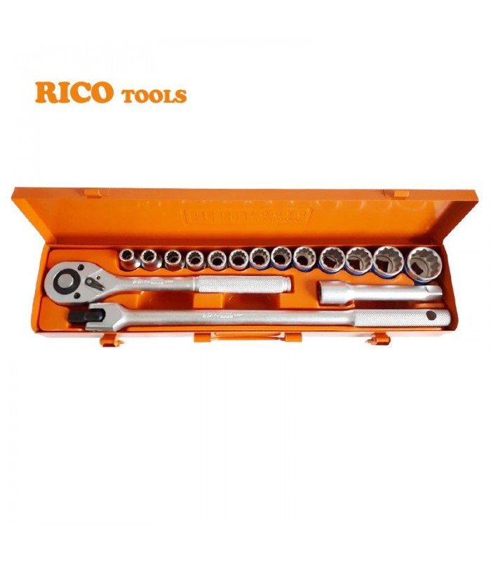 جعبه بکس 17 پارچه ریکو تولز RICO TOOLS