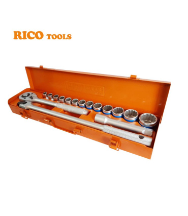 جعبه بکس 17 پارچه ریکو تولز RICO TOOLS