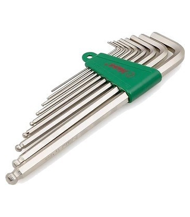 فروش و اینترنتی و خرید انلاین ارزان قیمت عالی ست آلن شش گوش 9عددی ته گرد رو کارتی هنس HANS مدل16772.29M