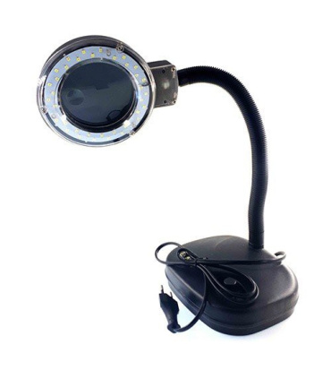 چراغ کار ذره بین دار LED(دیمر دار)(ذره بین رومیزی-لوپ) DTEC 308