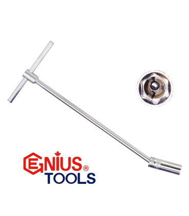 آچار شمع 16فشاری دسته بلند کشویی جنیوس GENIUS مدل4238016T