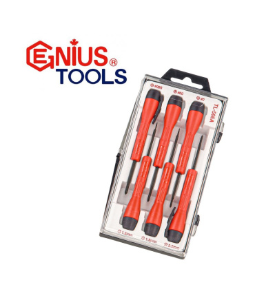 ست پیچ گوشتی دو سو وچهار سو 6عددی جنیوس GENIUS مدل TL-506A