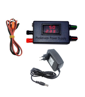 منبع تغذیه ی متغیر جیبی 2 آمپر 24 ولت 