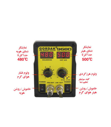 هیتر و هویه گرداک 968 دی | Gordak 968D