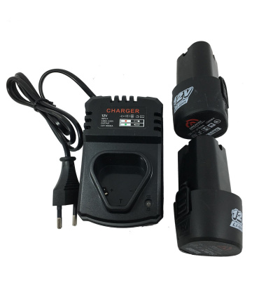 دریل شارژی گریتک GREATEC مدل GTLDN12003 دوباطری صنعتی