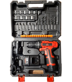 دریل شارژی گریتک GREATEC مدل GTLDN12003 دوباطری صنعتی