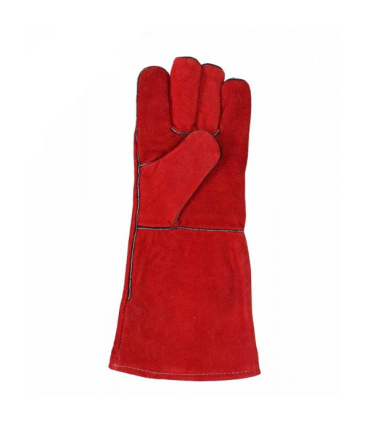 دستکش (اشبالت) ایمنی جوشکاری ساق بلند چرمی