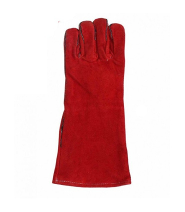 دستکش (اشبالت) ایمنی جوشکاری ساق بلند چرمی