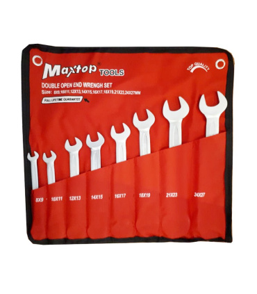 آچار 8 عددی دو سر تخت مکس تاپ تولز MAXTOP TOOLS