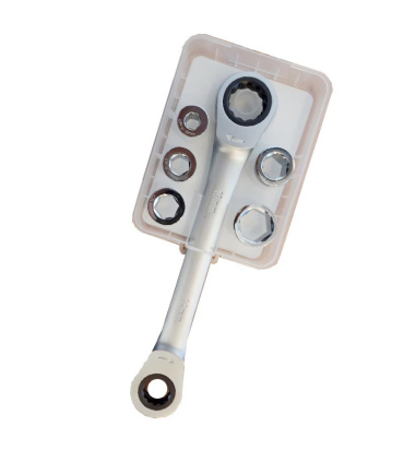 آچار دوسر جغجغه ای دو سر ثابت پات PAT عددی6