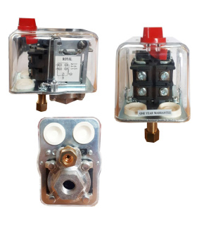 کلید اتومات کمپرسور پمپ باد یک راه  ROYAL مدل SK-24