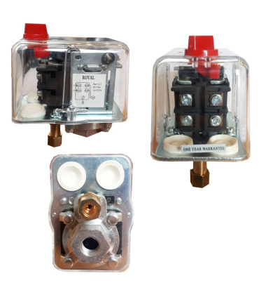 کلید اتومات کمپرسور پمپ باد یک راه  ROYAL مدل SK-24
