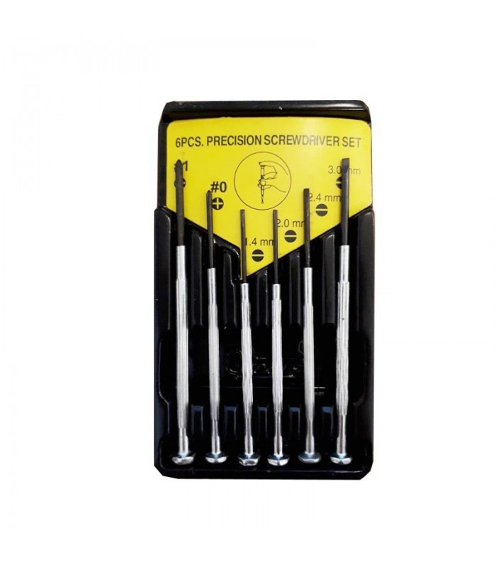 ست پیچ گوشتی ریز 6 پارچه QTOOLS ست پیچ گوشتی ریز 6 پارچه QTOOLS