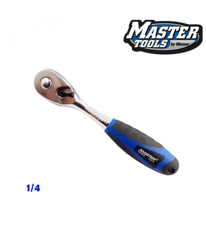 دسته بکس درایو 1/4 جغجغه ای استیل دسته پلاستیکی مسترتولز MASTER دسته بکس درایو 1/4 جغجغه ای استیل دسته پلاستیکی مسترتولز MASTER