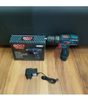 دريل شارژی 12 ولت تک باتری صنعتی باسBOSS