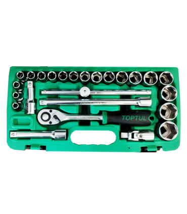 جعبه بکس 25 پارچه تاپ تول TOPTOL مدل GCAI2802