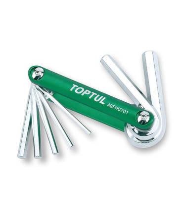 آچار آلن چاقویی 6پر تاپ تول TOPTL مدل AGFH0701