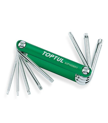 آچارآلن چاقویی ستاره ای 8پر تاپ تول TOPTULمدلAIFH0801