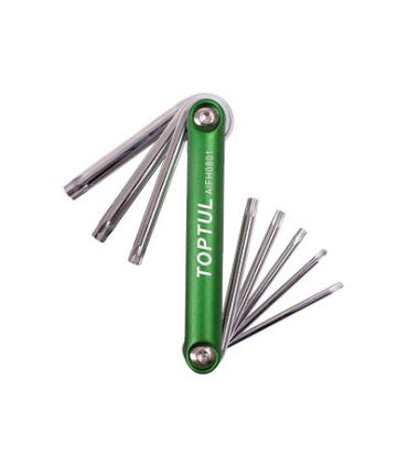 آچارآلن چاقویی ستاره ای 8پر تاپ تول TOPTULمدلAIFH0801