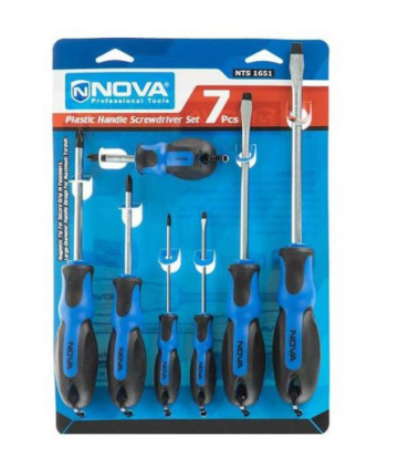 ست پیچ گوشتی 7 پارچه نووا NOVA مدل NTS1651