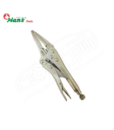 انبر قفلی دم باریکی 9اینچی هنس HANS مدل 1807.9