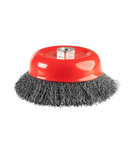 برس کاسه ای افشان 125 مهره دار(030 فولادی)