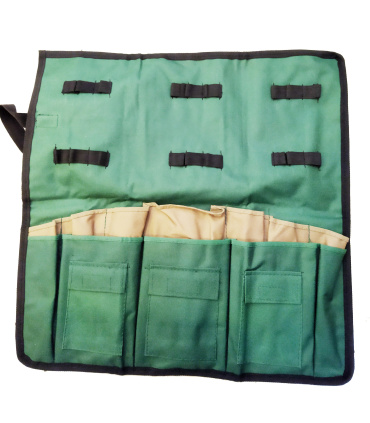 کیف ابزار برزنتی سبز