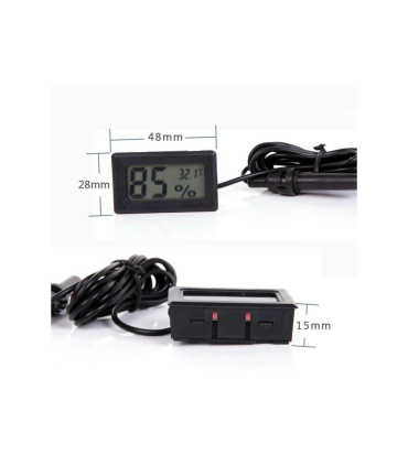دماسنج و رطوبت سنج کوچک دیجیتالی LX-8011