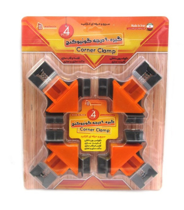مجموعه 4 عددی گیره 90 درجه گونیوکنج CRONER CLAMP
