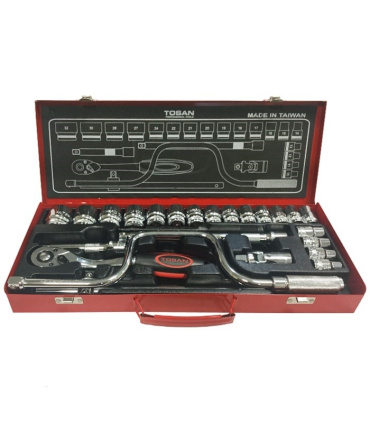 جعبه بکس 24 پارچه 6 پر توسن TOSAN مدل 1252-24M