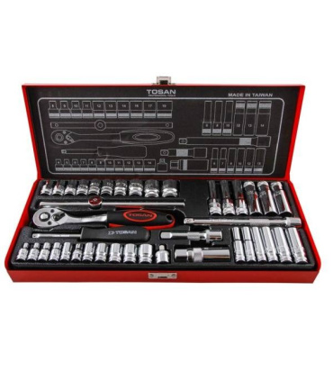 مجموعه 40عددی آچار وسری بکس توسن TOSAN مدل T1252-40M