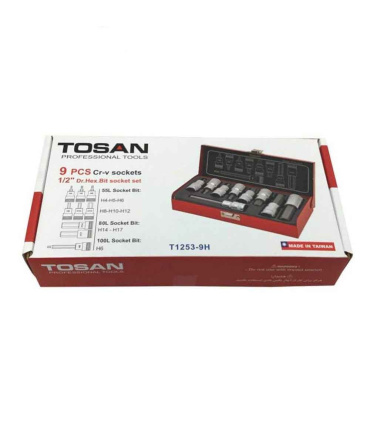 مجموعه 9 عددی سری بکس توسن TOSNA مدل T1253-9H