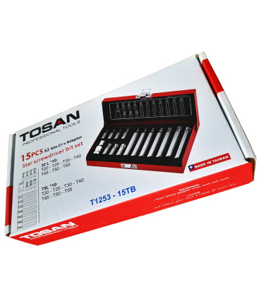 مجموعه 15 عددی سری آلنی ستاره توسن TOSAN مدل T1253-15TB