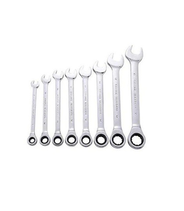 قیمت و خرید آچار 8 عددی یکسر رینگ جغجغه ای بلند هنس HANS مدل 16658MU